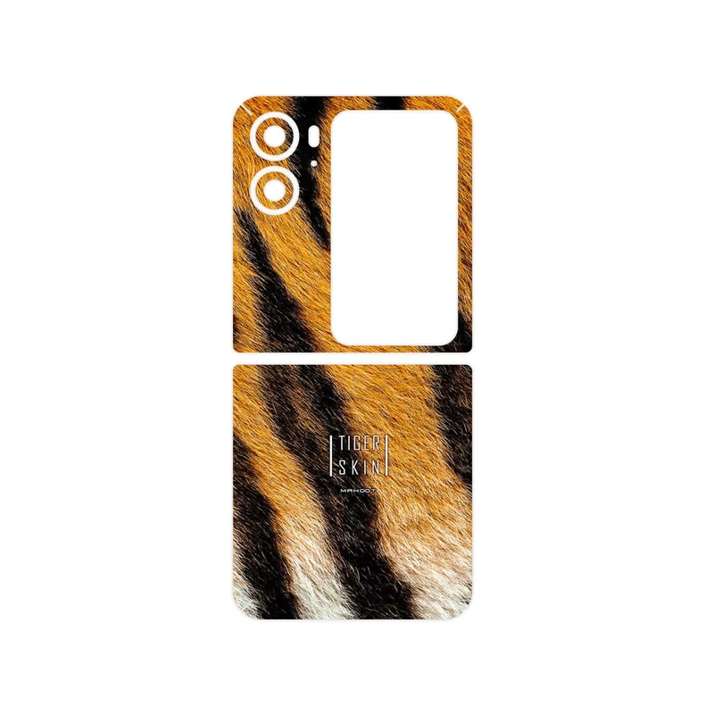 برچسب پوششی ماهوت مدل Tiger Skin مناسب برای گوشی موبایل اپو Find N2 Flip