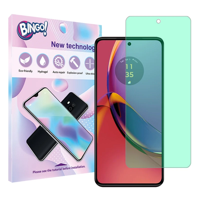 محافظ صفحه نمایش گرین لایت بینگو مدل Tough مناسب برای گوشی موبایل موتورولا Moto G84