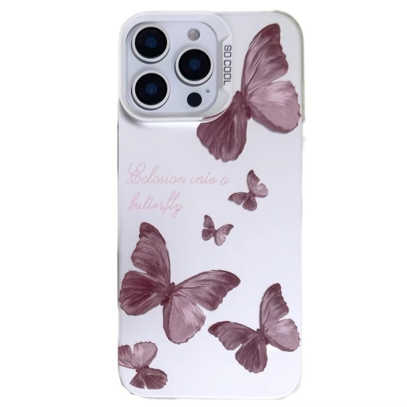 کاور مدل so cool طرح پروانه مناسب برای گوشی موبایل اپل Iphone 15 pro