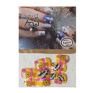 ناخن مصنوعی کودک تالکی کد 8 بسته 12 عددی