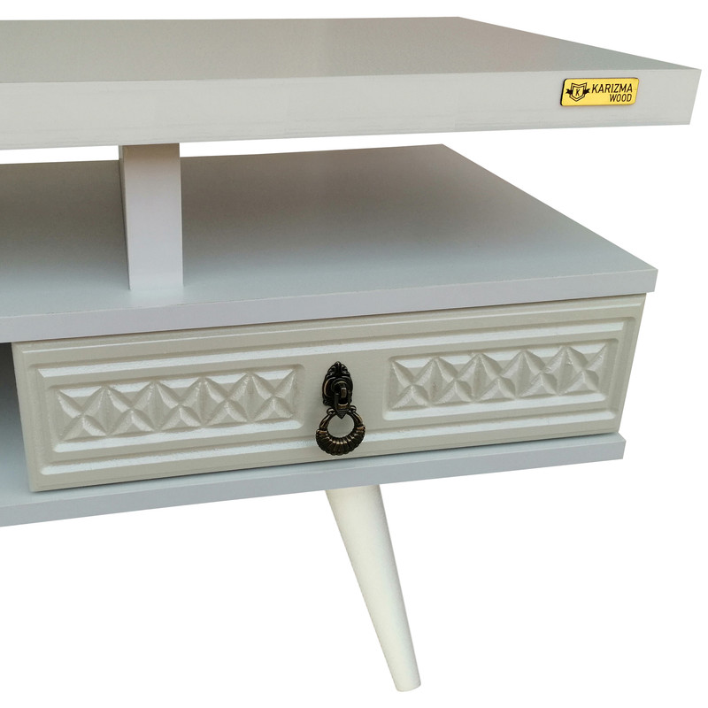 میز تلویزیون کاریزما چوب مدل W.SH.208