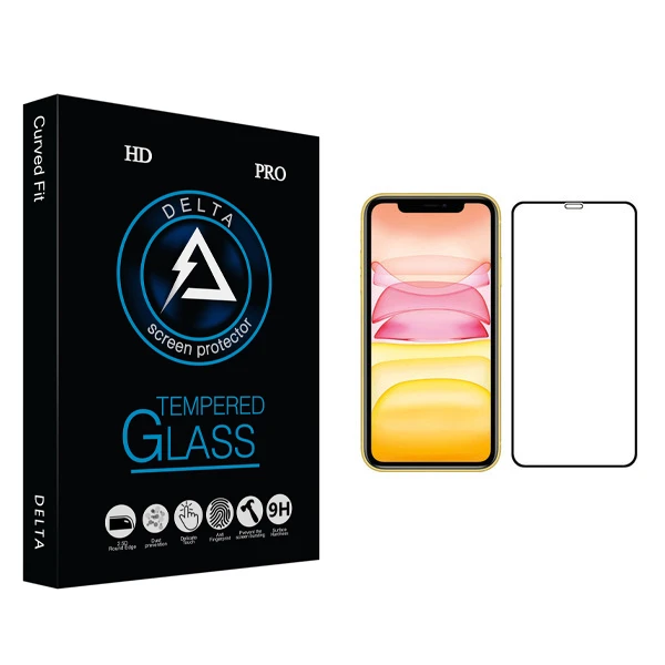 محافظ صفحه نمایش دلتا مدل Fit مناسب برای گوشی موبایل اپل iPhone 11