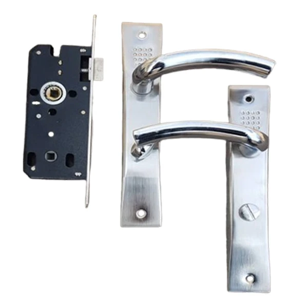 دستگیره در سرویس راست مدل R به همراه قفل سرویسی