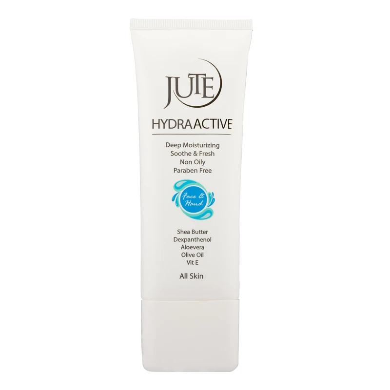 کرم آبرسان دست و صورت ژوت مدل اکتیو مناسب انواع پوست حجم 120 میلی لیتر
