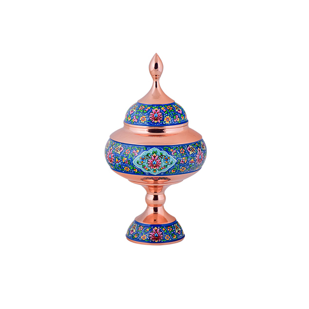 شکلات خوری مسی آقاجانی مدل پرداز کد P008