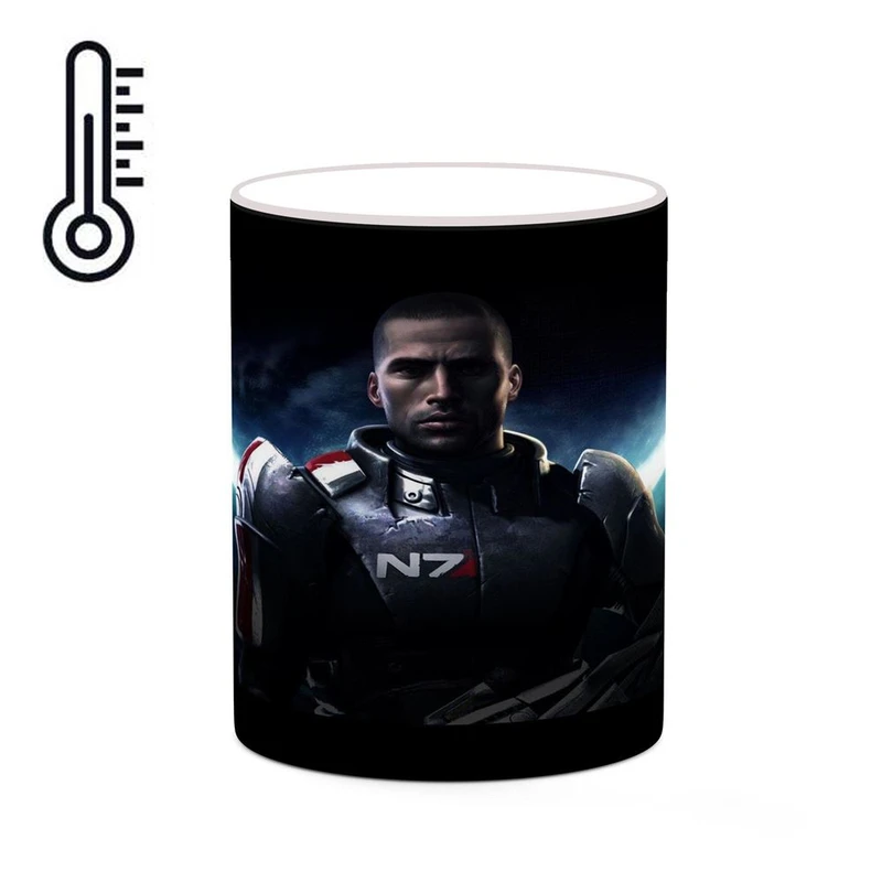 ماگ حرارتی کاکتی مدل بازی Mass Effect 2 کد mgh29350