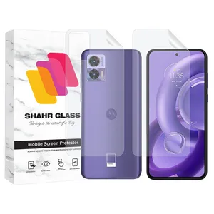  Shahr Glass MTNANFBSH Screen Protector With Nano Back For Motorola Edge 30 Neo
