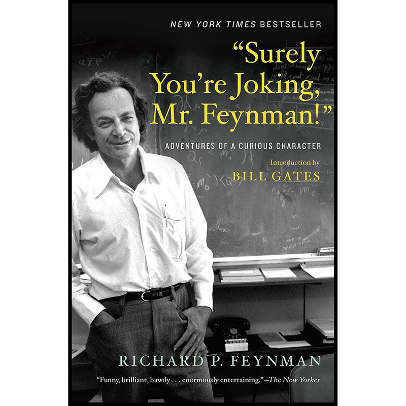 کتاب Surely You’re Joking, Mr. Feynman اثر جمعی از نویسندگان انتشارات W. W. Norton & Company کتاب Surely You’re Joking, Mr. Feynman اثر جمعی از نویسندگان انتشارات W. W. Norton & Company