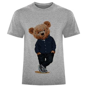 نقد و بررسی تی شرت آستین کوتاه مردانه مدل خرس ایستاده F998 توسط خریداران