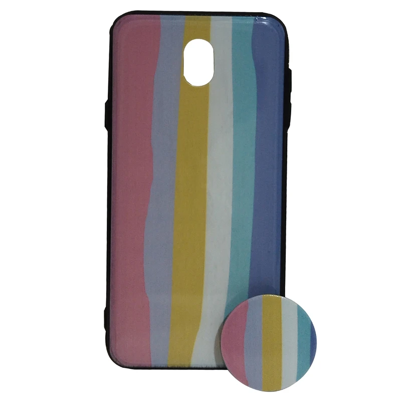 کاور کد 4104 مناسب برای گوشی موبایل سامسونگ Galaxy J7 Pro به همراه پایه نگهدارنده