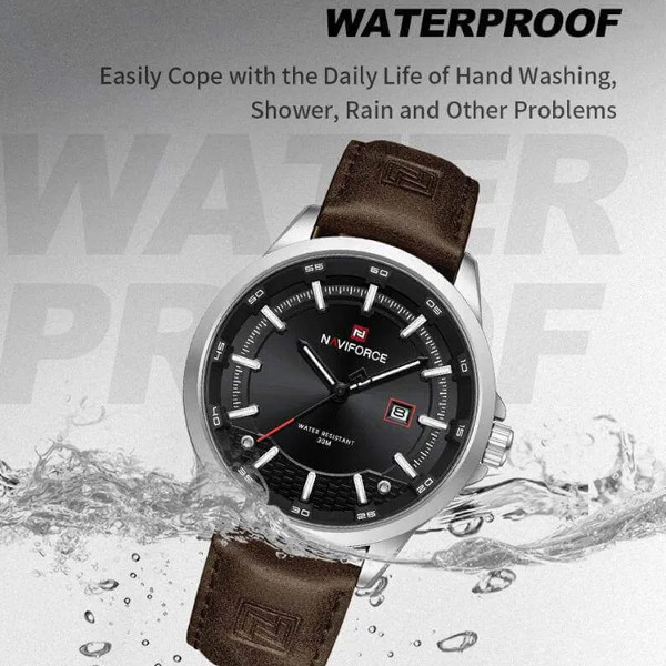 ساعت مچی عقربه‌ای کوارتز مردانه نیوی فورس مدل NF9248