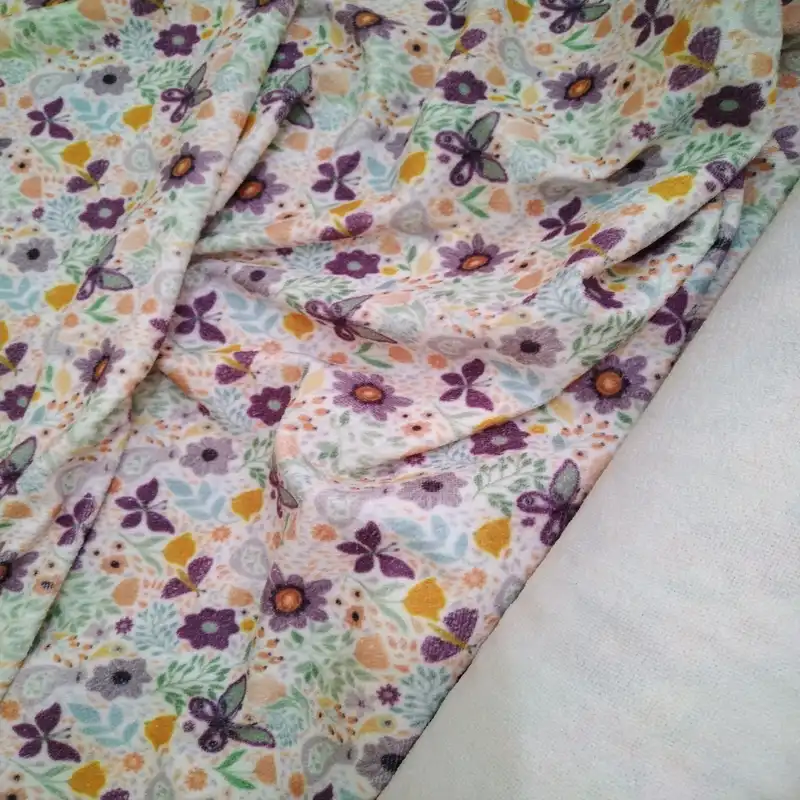 پارچه حوله ای طرح پروانه کد Mjtowel150