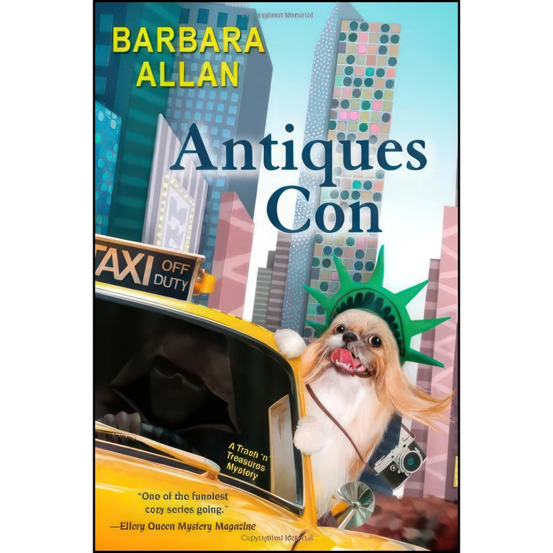 کتاب Antiques Con  اثر Barbara Allan انتشارات Kensington