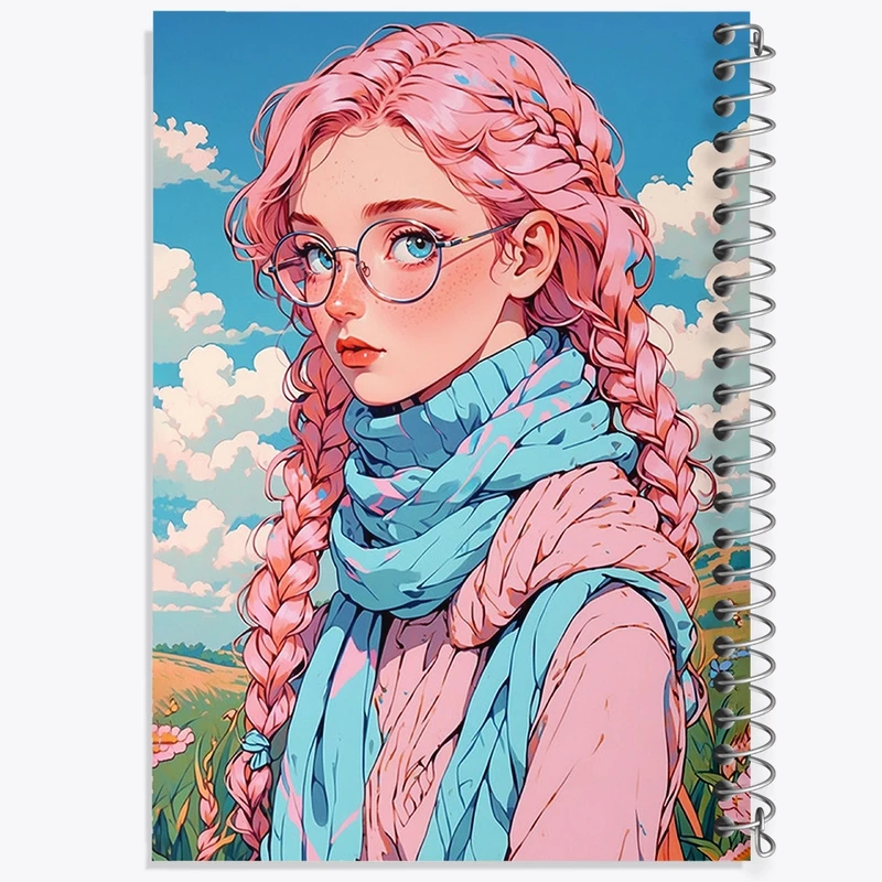 دفتر نقاشی 50 برگ خندالو طرح دخترانه کد F2757