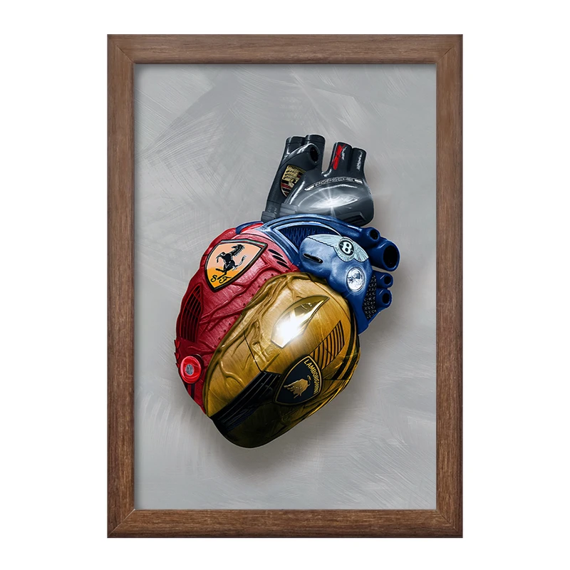 تابلو خندالو طرح ماشین باز کد F4177