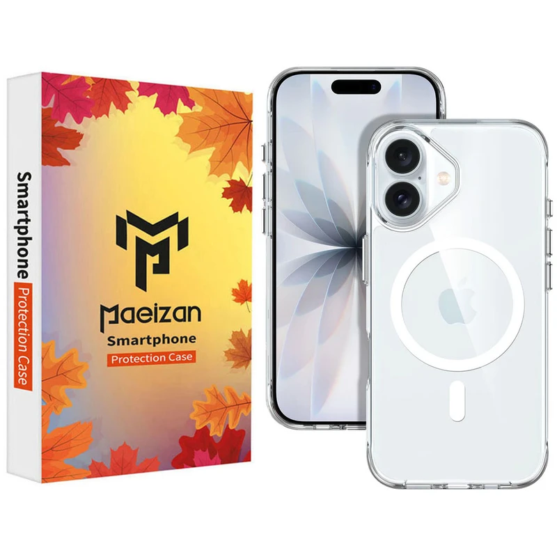 کاور پاییزان مدل Clear Magsafe طرح لاکچری مناسب برای گوشی موبایل اپل IPhone 16