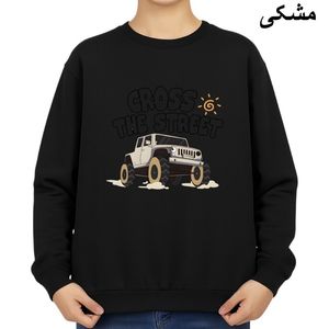 سویشرت زنانه مدل عبور از خیابان