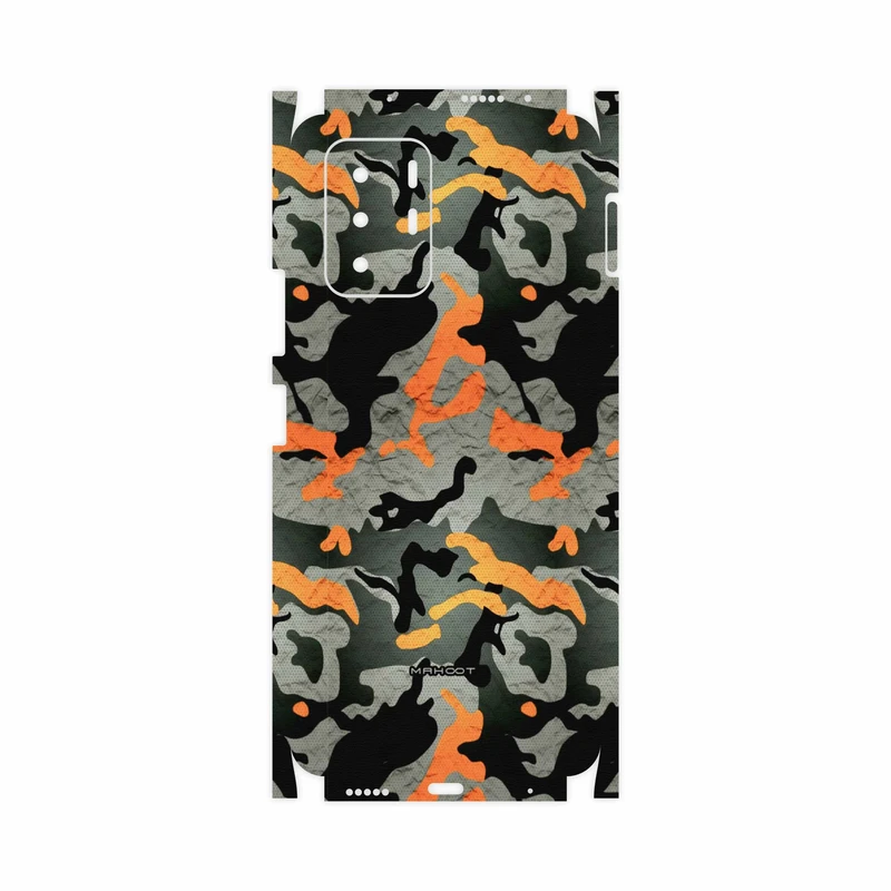 برچسب پوششی ماهوت مدل Autumn-Army-FullSkin مناسب برای گوشی موبایل شیائومی Poco X3 GT 5G