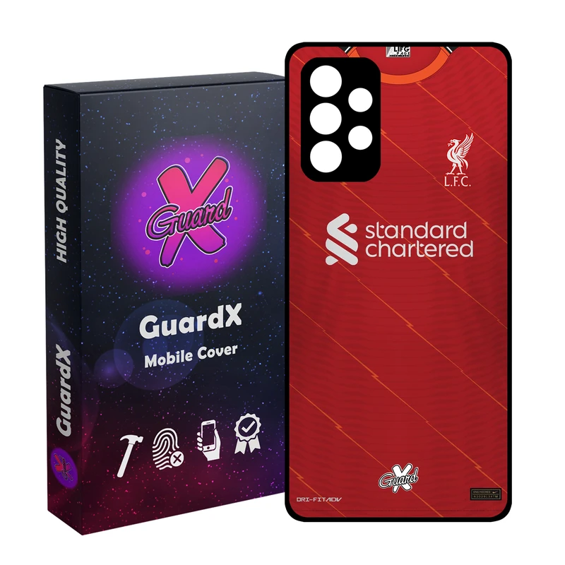 کاور گارد ایکس طرح لیورپول مدل CHL50381 مناسب برای گوشی موبایل سامسونگ Galaxy A52