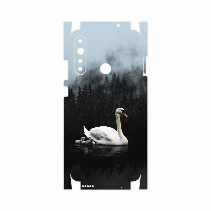برچسب پوششی ماهوت مدل Swan-Lake-FullSkin مناسب برای گوشی موبایل جی پلاس P10 Plus