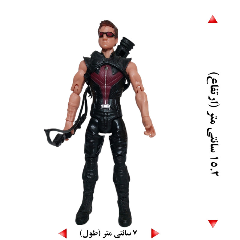 اکشن فیگور مدل انتقام جویان طرح هاکای کد Haw-21