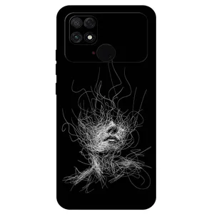 Megafone Face Sketch 7423 Cover For Xiaomi Poco C40