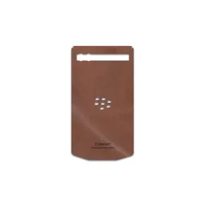 MAHOOT Matte-Natural-Leather Cover Sticker for BlackBerry Porsche Design P9983