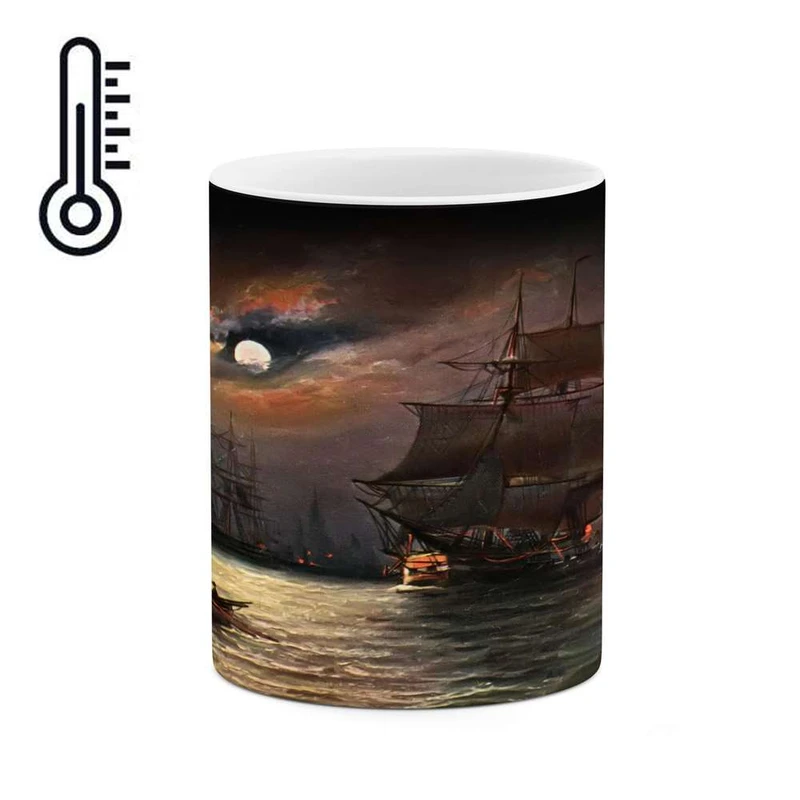 ماگ حرارتی کاکتی مدل نقاشی کد mgh13557