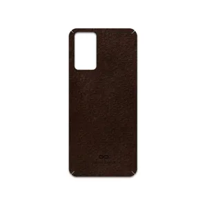 MAHOOT Dark-Brown-Leather Cover Sticker for Xiaomi Redmi Note 12S
