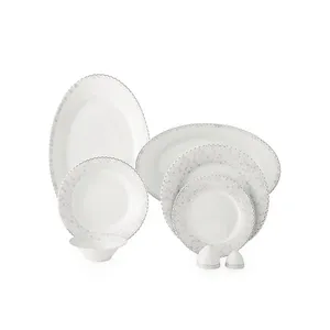 سرویس غذاخوری 35 پارچه 6 نفر چینی زرین ایران مدل شهرزاد هانیکام درجه عالی