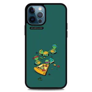 AKAM AMC-WA12PROMAX-NINJA TURTLES15 Cover For Apple iPhone 12 Pro Max