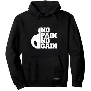 هودی مردانه 27 مدل NO PAIN NO GAIN کد WN548