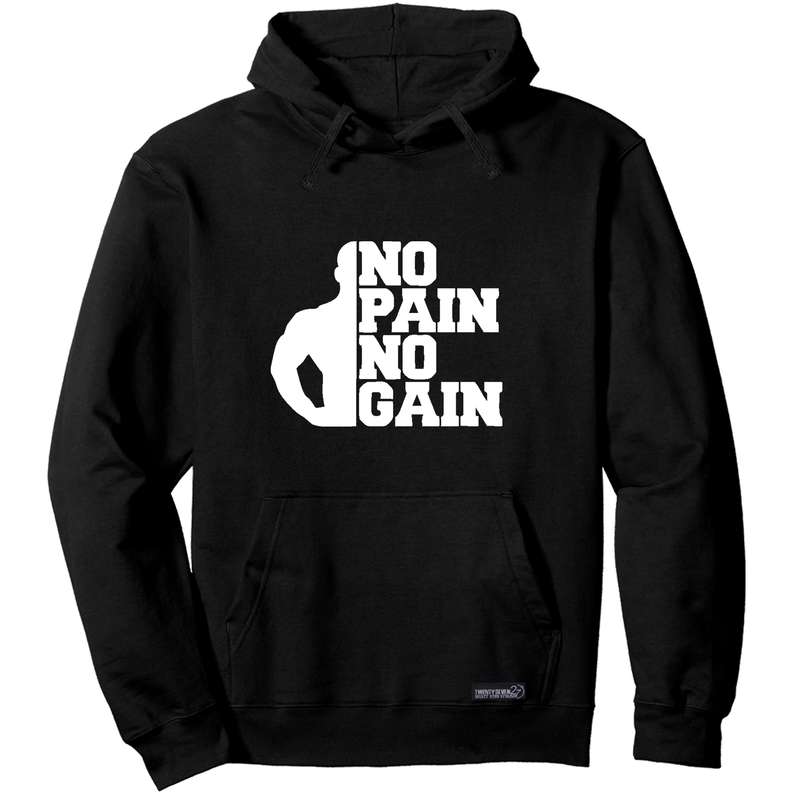 هودی مردانه 27 مدل NO PAIN NO GAIN کد WN548
