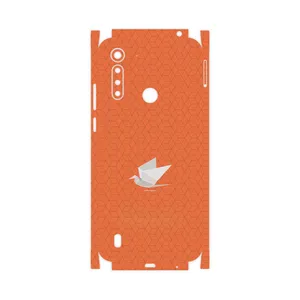 MAHOOT Minimalist origami bird-FullSkin Cover Sticker for Motorola Moto G8 Power Lite