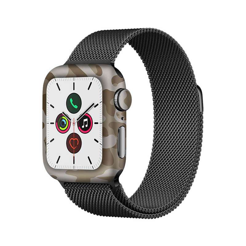 برچسب ماهوت طرح Army-Desert مناسب برای اپل واچ Watch 5 40mm