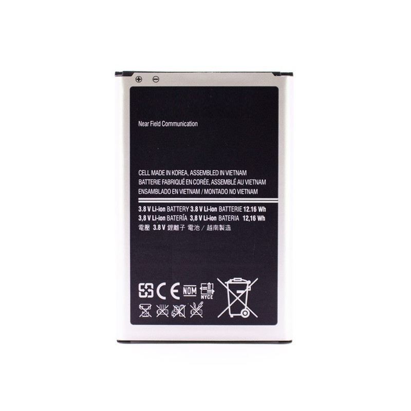 تصویر باتری موبایل مدل B800BC ظرفیت 3200 میلی آمپرساعت مناسب برای گوشی موبایل سامسونگ Galaxy Note 3