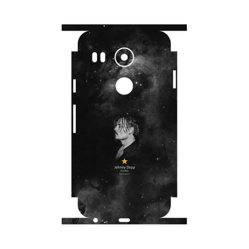 برچسب پوششی ماهوت مدل Johnny Depp-FullSkin مناسب برای گوشی موبایل گوگل Nexus 5X