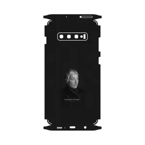 MAHOOT Portrait of a European Woman-FullSkin Cover Sticker for Samsung Galaxy S10 Plus