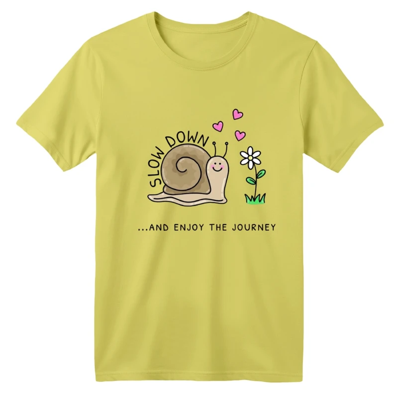 تی شرت آستین کوتاه بچگانه مدل حلزون کد 3