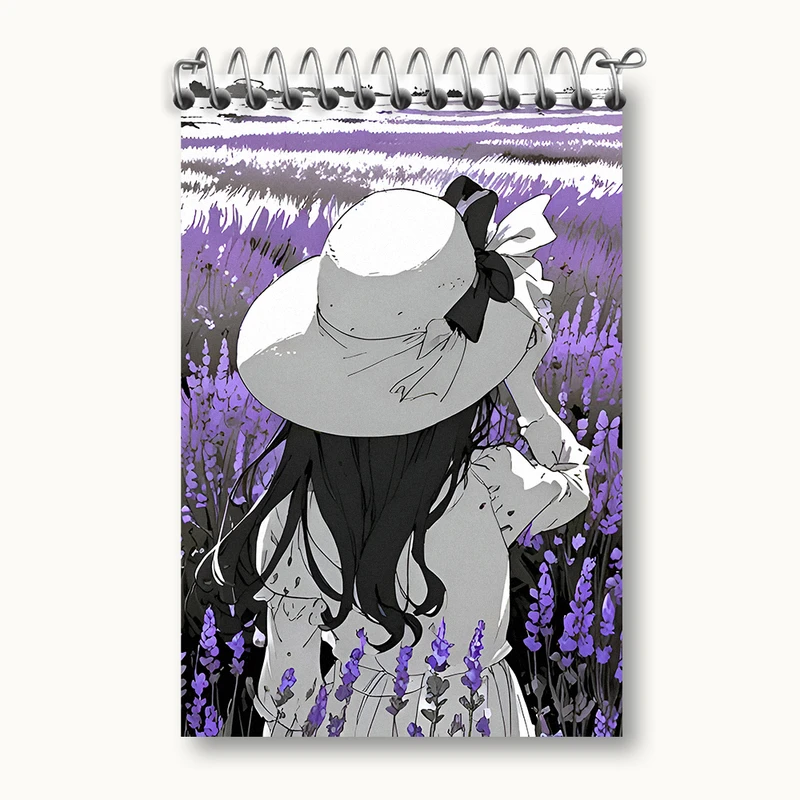 دفتر یادداشت 50 برگ خندالو طرح دخترانه کد N3890