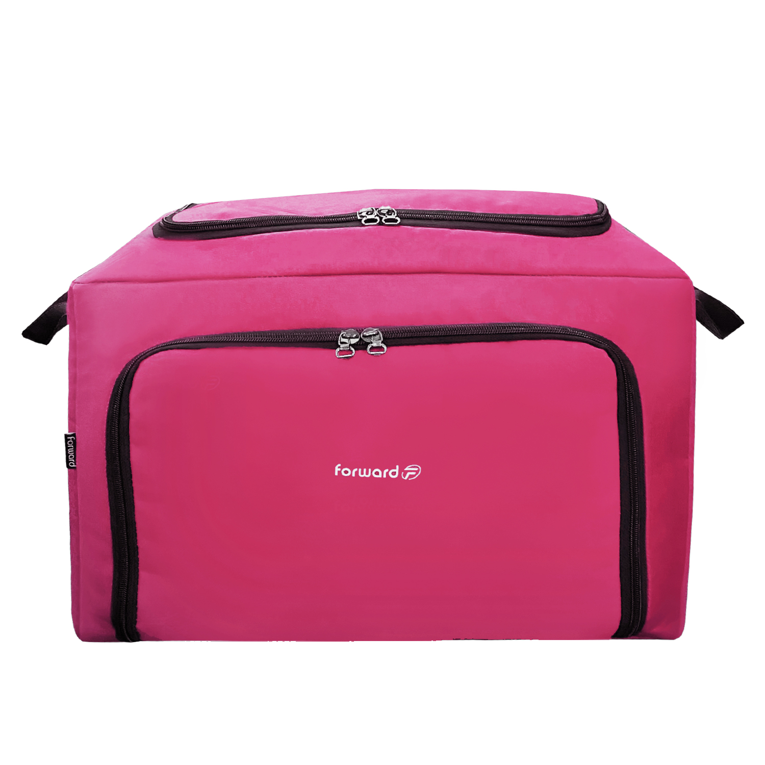 pink black duffle bolsa