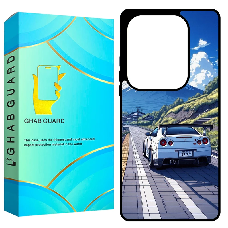 کاور قاب گارد طرح ماشین مدل GCHPN13P مناسب برای گوشی موبایل شیائومی Redmi Note 13 Pro 4G / Poco M6 Pro 4G