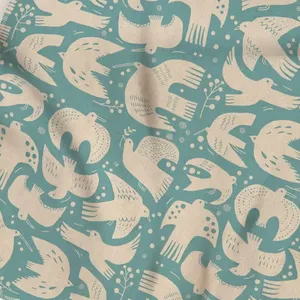 کاغذ کادو مریخ مدل پارچه ای Bird