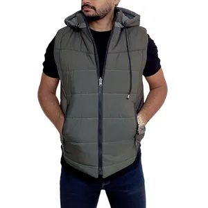 پافر مردانه مدل دورو کلاه دار کد 125