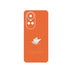 MAHOOT Minimalist origami bird Cover Sticker for Oppo Reno 10 5G
