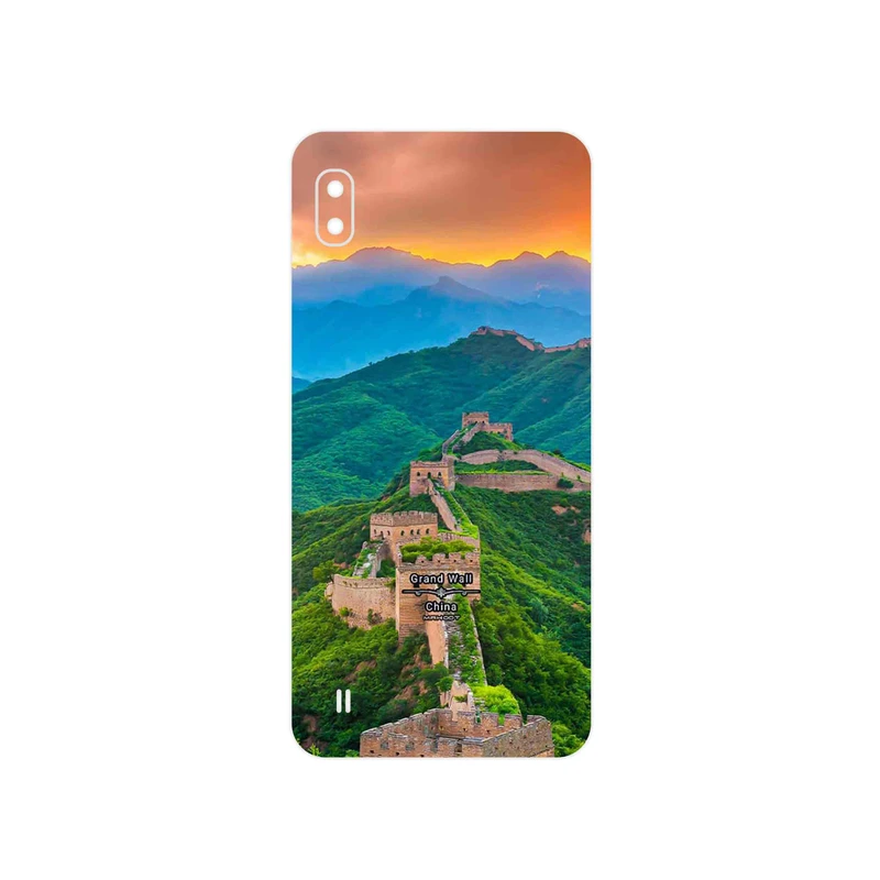 برچسب پوششی ماهوت مدل China Grand Wall مناسب برای گوشی موبایل سامسونگ Galaxy A10