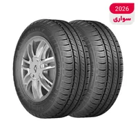 لاستیک خودرو بارز مدل P640 سایز 14 / 65 / 185 میلی&zwnj;متر تولید سال 2026 - 2 حلقه
