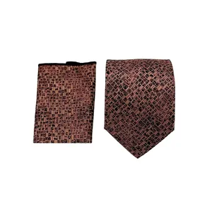 ست کراوات و دستمال جیب مردانه آریوان مدل EF8992