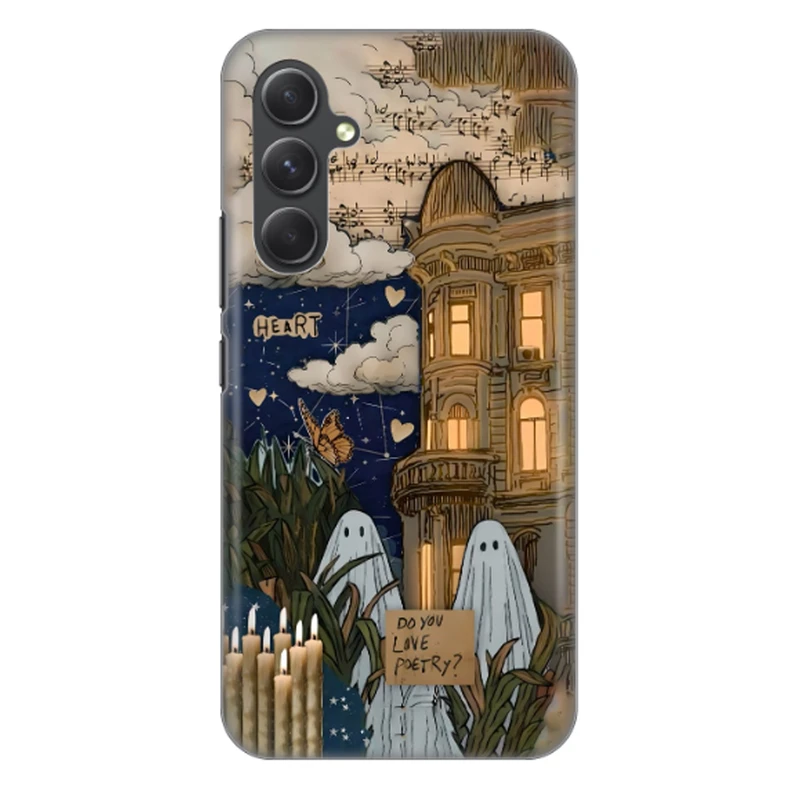 کاور طرح قلعه ارواح کد DIMO-066 مناسب برای گوشی موبایل سامسونگ Galaxy A54