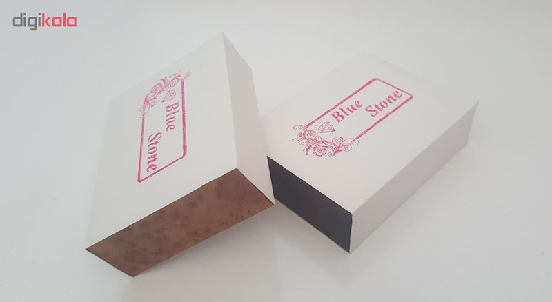 نیم ست نقره زنانه بلو استون کد 3981008